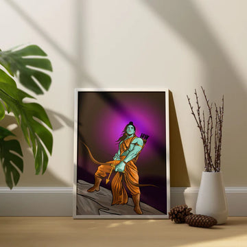 Lord Rama With Trishul