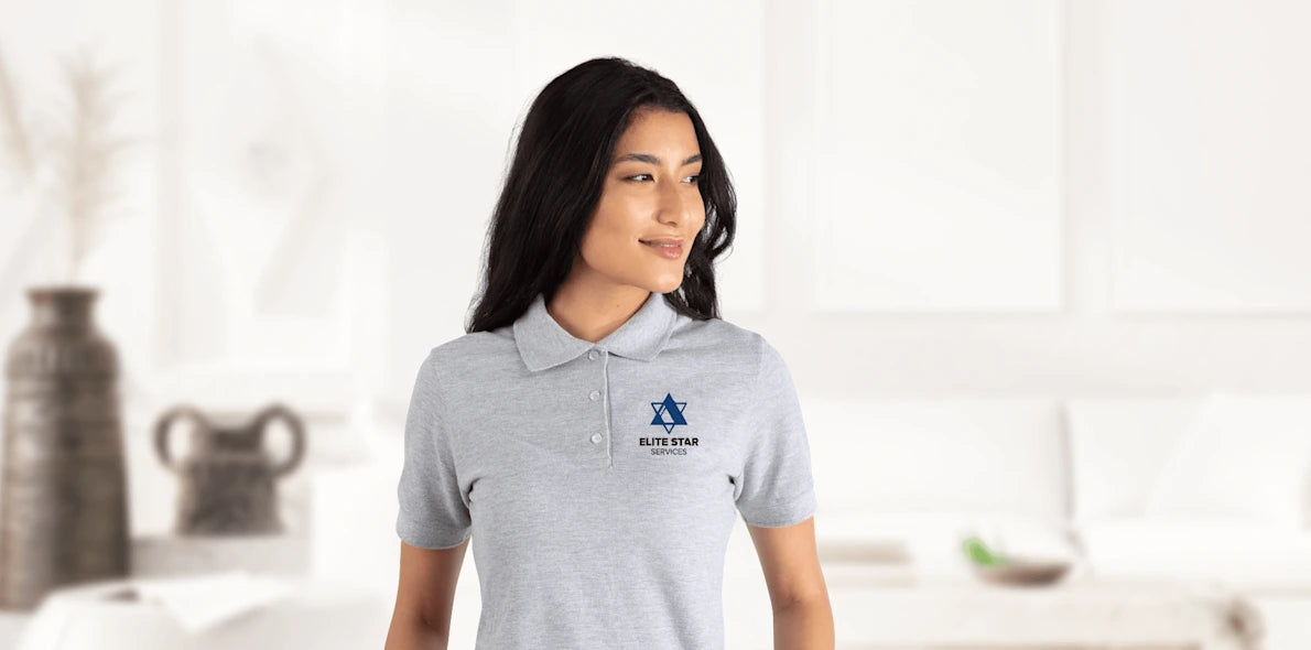 Women's Embroidered Polo T-Shirts Payperprint