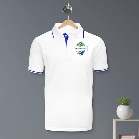 Men's Scott Polo White T-Shirts