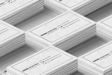 White and Black Simple web Developer Business Card